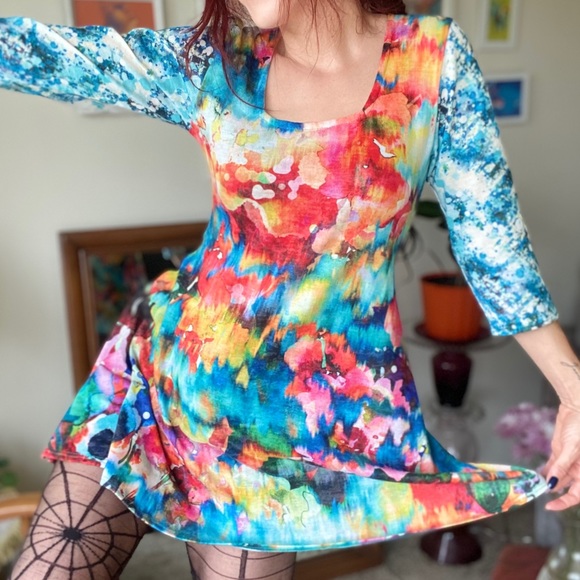 Boho Mini Dress - Picture 3 of 13